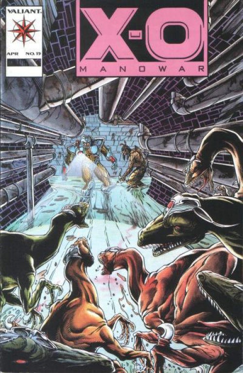 X-O Manowar #15 (1992) limited edition cover