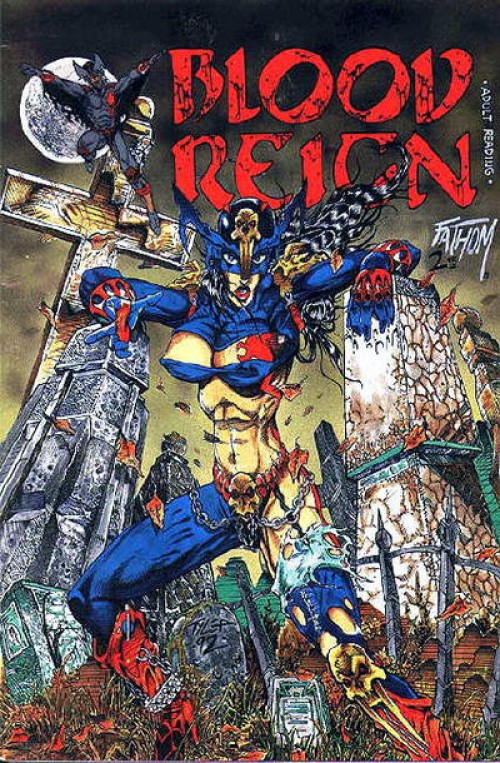 Blood Reign #6 autographed (1991)