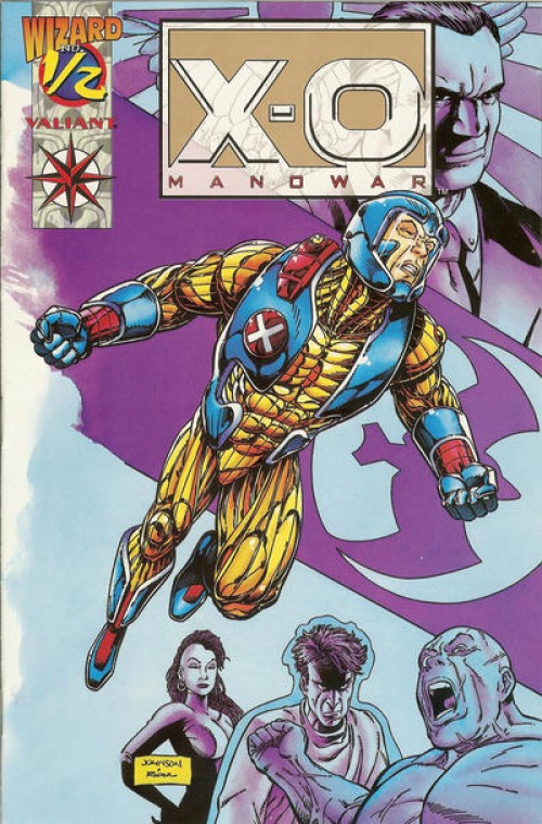 X-O Manowar #1/2 (1994) gold variant