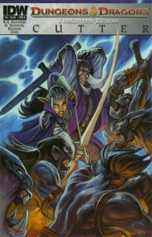 Dungeons & Dragons Cutter #4 (2013) cover a
