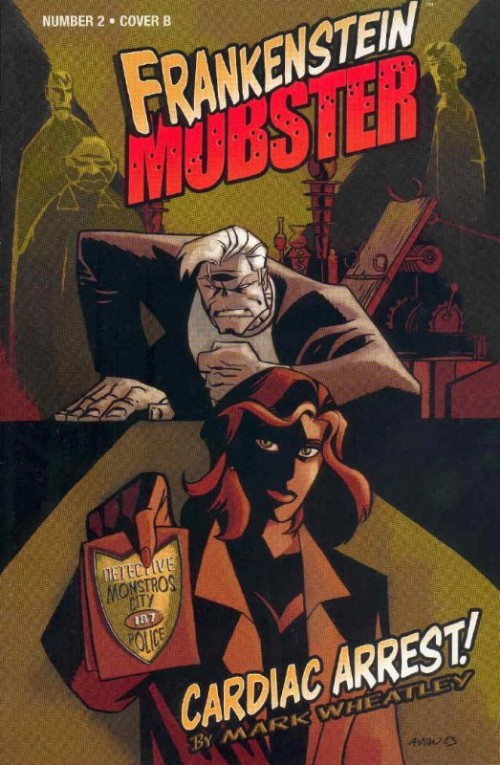 Frankenstein Mobster #2 (2003) cover b