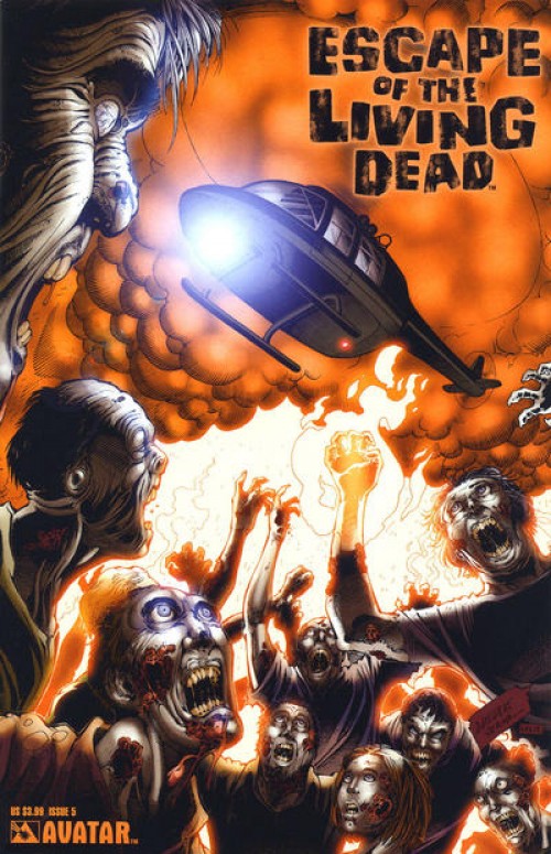 Escape of the Living Dead #5 (2005) cover a