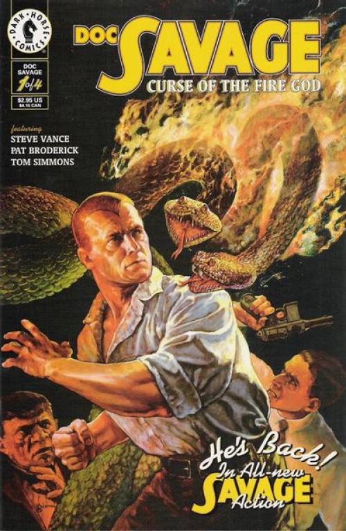 Doc Savage Curse of the Fire God #1