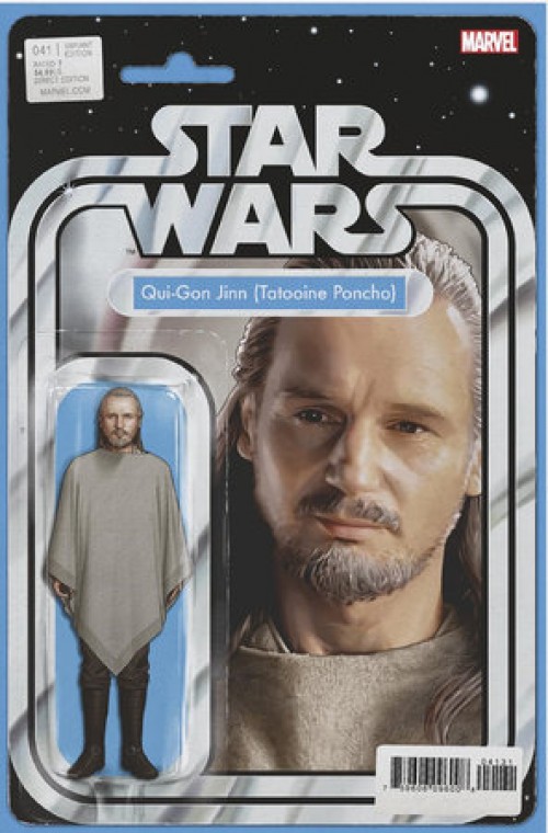 Star Wars Qui-Gon Jinn 12 Action Figure with Tatooine Poncho