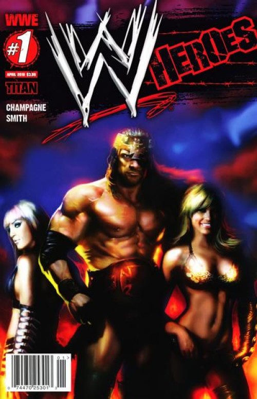 WWE Heroes #1 (2010) cover b