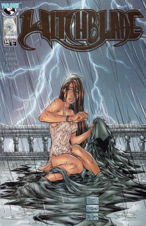 Witchblade #14 (1995) foil cover