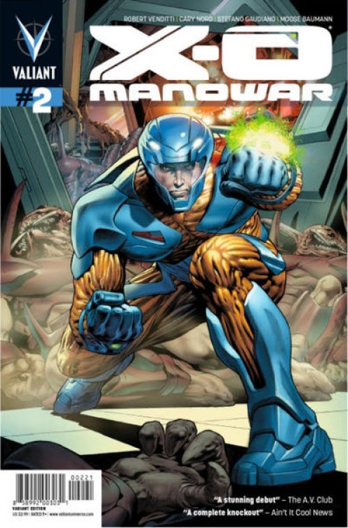 X-O Manowar #2 (2012) variant