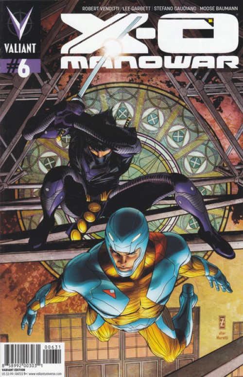 X-O Manowar #6 (2012) kevic variant