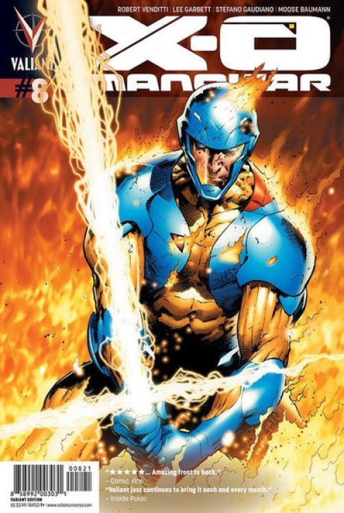 X-O Manowar #8 (2012) variant