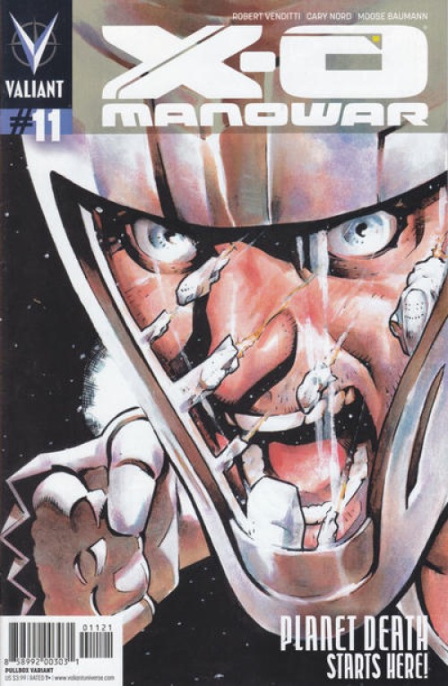 X-O Manowar #11 (2012) pullbox variant
