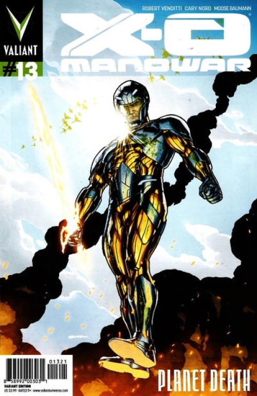 X-O Manowar #13 (2012) variant