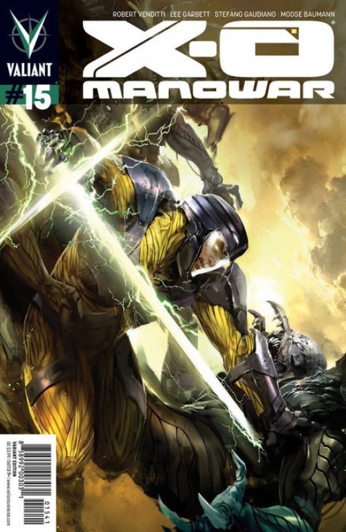 X-O Manowar #15 (2012) katoki cover