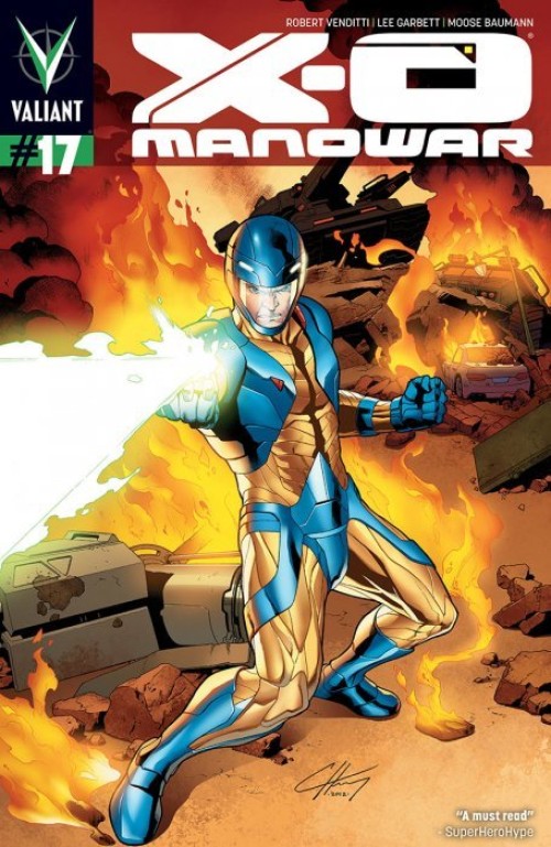 X-O Manowar #17 (2012) variant