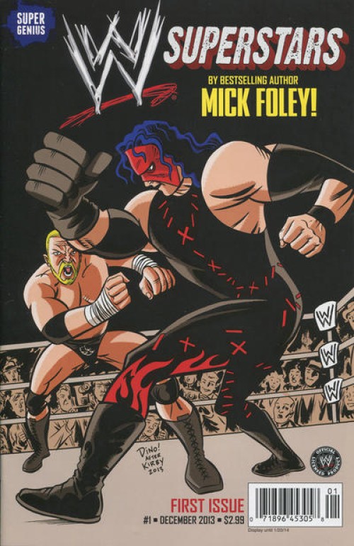 WWE #1 (2013) triple h kane cover