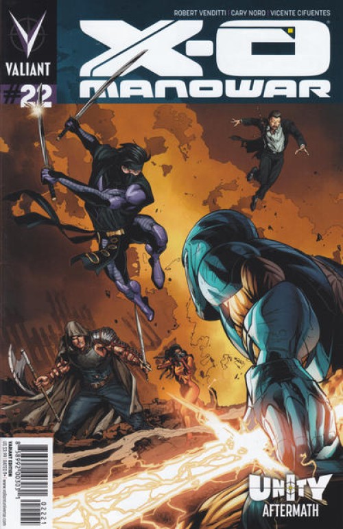 X-O Manowar #22 (2012) conrad cover