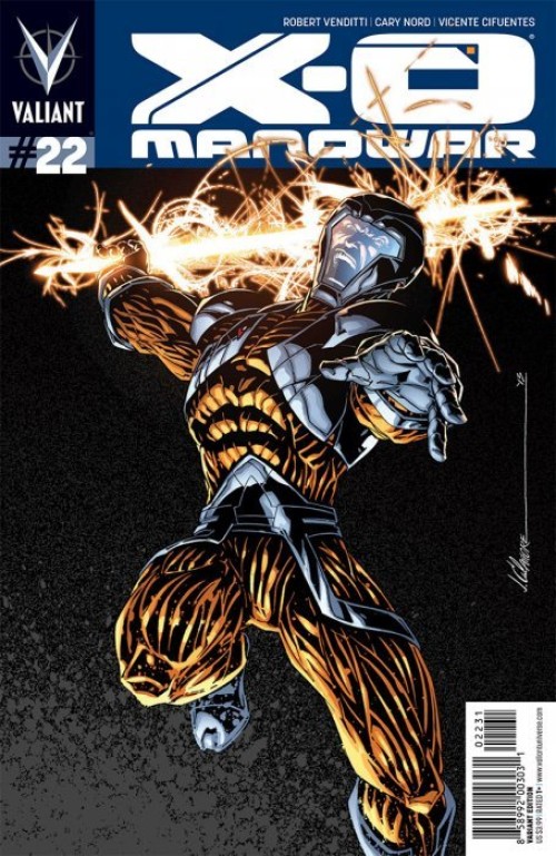 X-O Manowar #22 (2012) calafiore variant