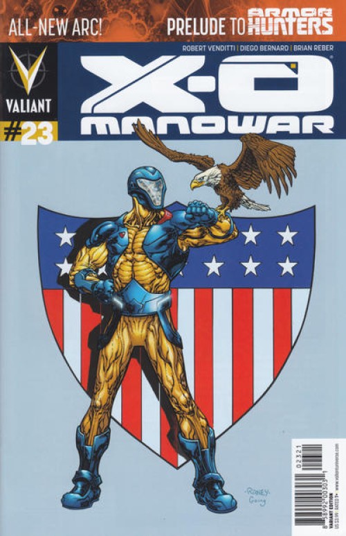 X-O Manowar #23 (2012) variant