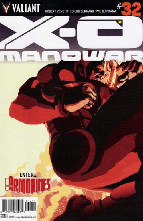 X-O Manowar #32 (2012) cover a