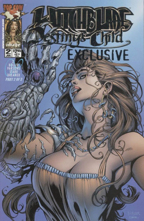 Witchblade Destinys Child #2 (2000) platnum edition