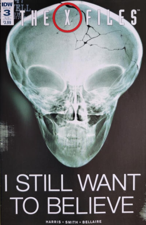 X-Files #3 (2016) subscription cover