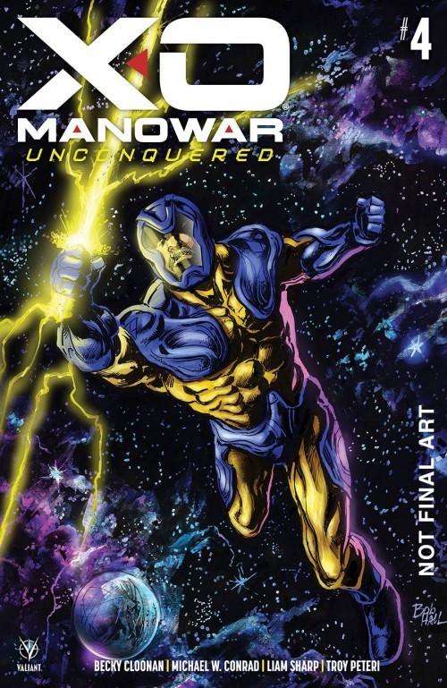 X-O Manowar Unconquered #4 cover c preorder bundle