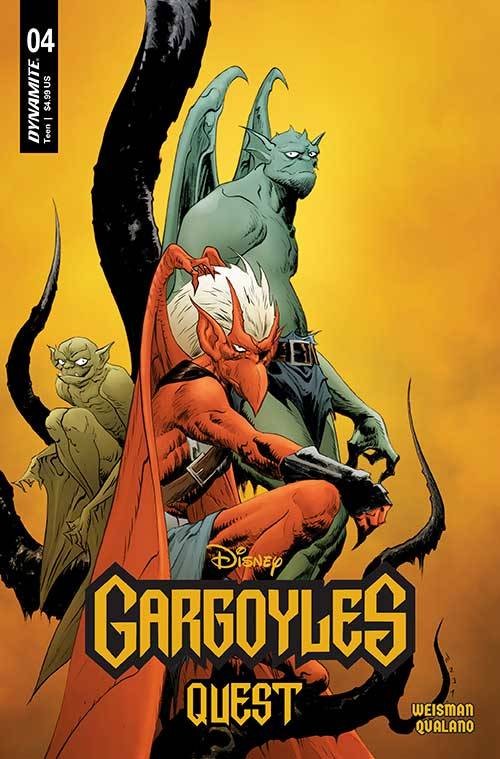 Gargoyles Quest #4 cover b lee