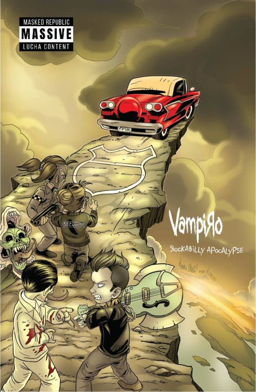 Vampiro Rockabilly Apocalypse #1 cover d homage