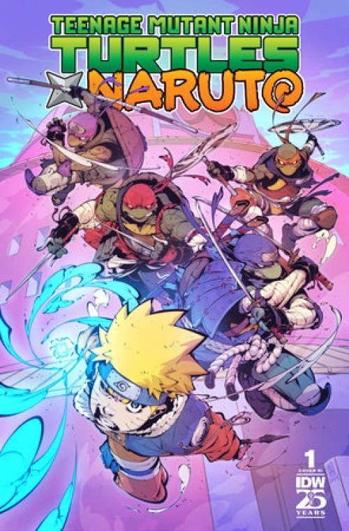 Teenage Mutant Ninja Turtles X Naruto #1 (2024) cover h jacinto variant