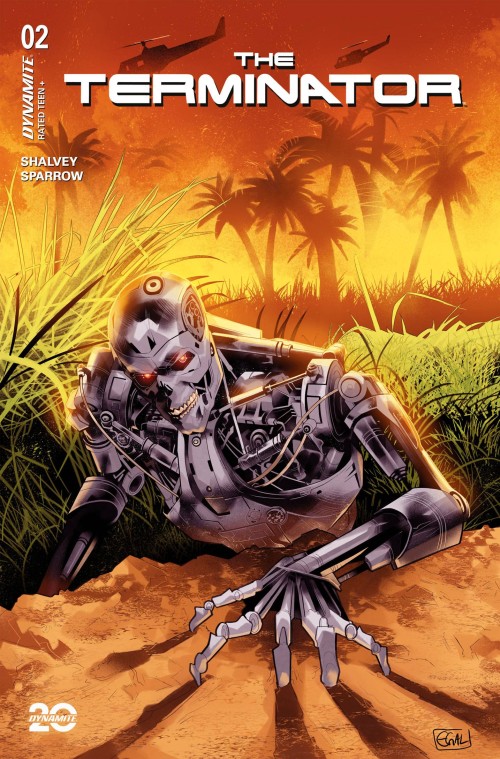 Terminator #2 (2024) cover b galmon