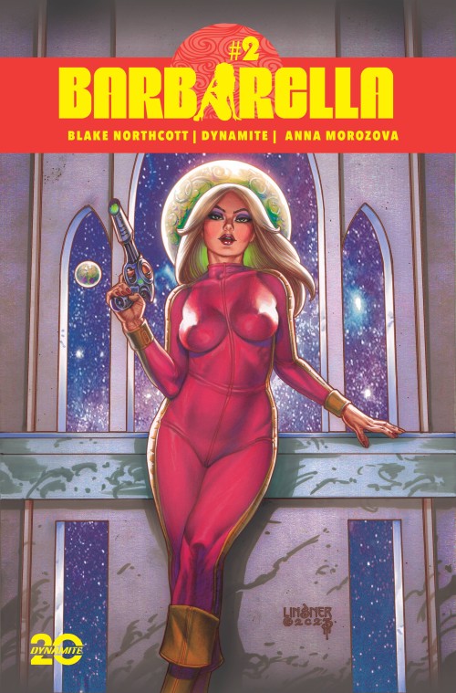 Barbarella #2 (2024) cover a linsner