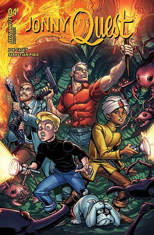 Jonny Quest #4 (2024) cover a hardin