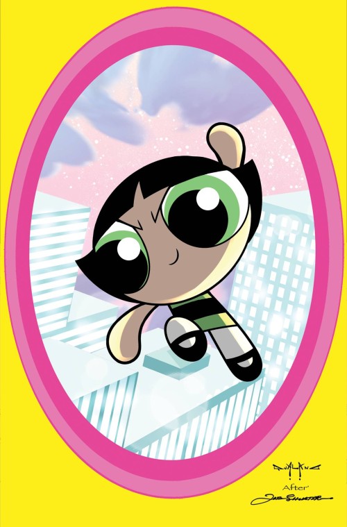 Powerpuff Girls #5 (2024) cover g qualano virgin variant