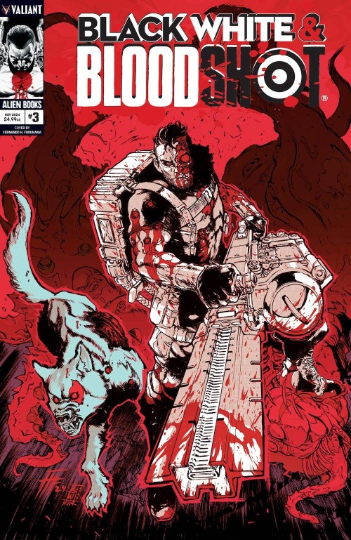 Black White And Bloodshot #3 cover b