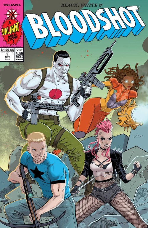 Black White And Bloodshot #3 cover d