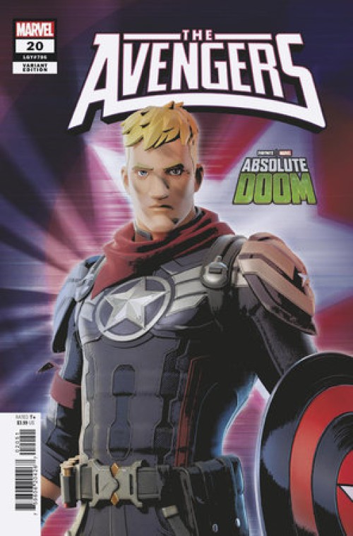 Avengers #20 (2023) fortnite captain jones variant