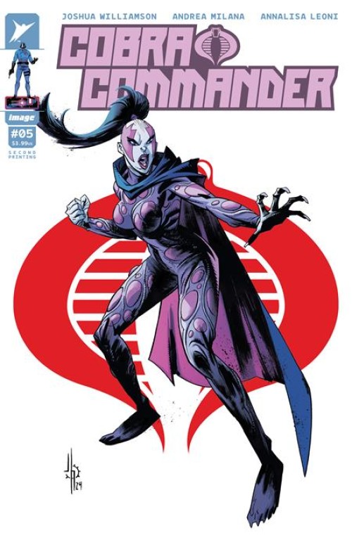 Cobra Commander #5 (2024) second print