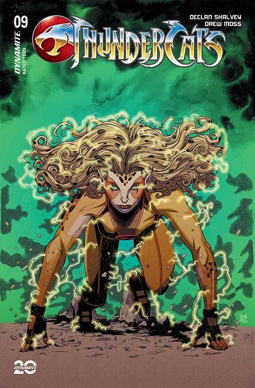 Thundercats #9 (2024) cover s moss cheetara variant