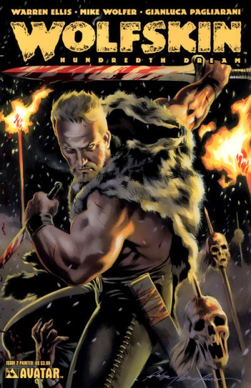 Wolfskin Hundredth Dream #2 (2010) painted cover