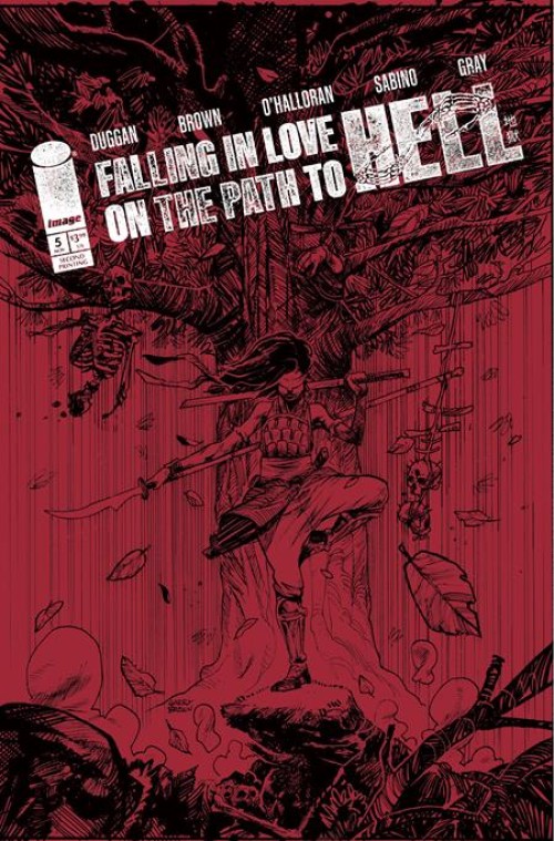 Falling In Love On The Path To Hell #5 second print