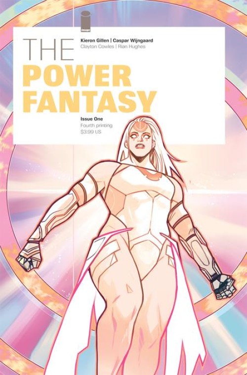 Power Fantasy #1 fourth print wijngaard yellow variant