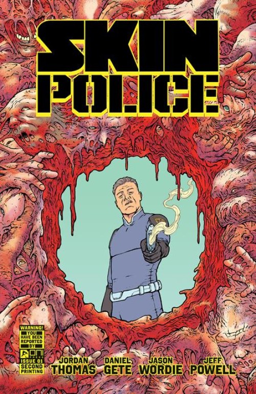 Skin Police #1 second print