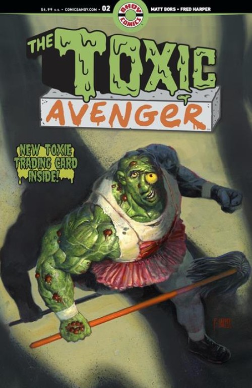 Toxic Avenger #2 (2024) cover d trading card variant