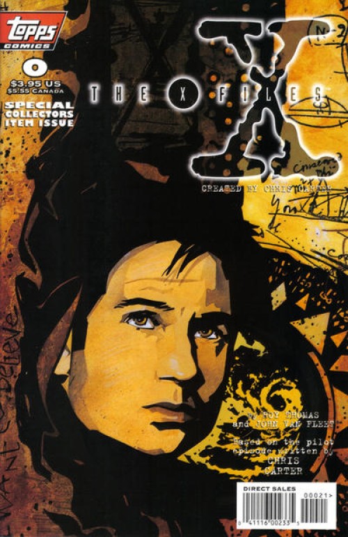 The X-Files #0 (1995) mulder