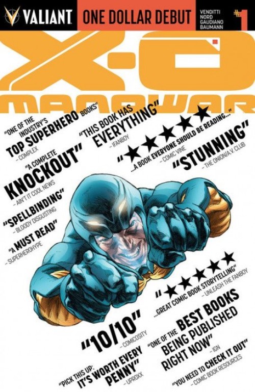 X-O Manowar One Dollar Debut #1 (2014)