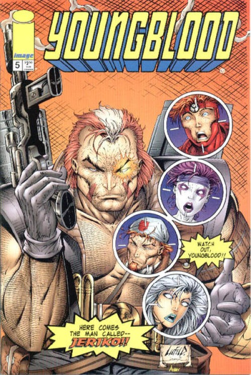 Youngblood #5 (1995) homage cover