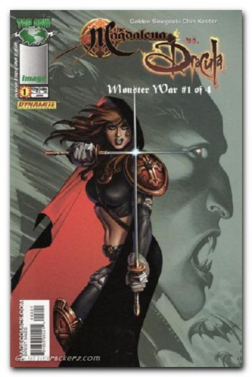 Monster War #1 (2005) Magdalena vs Dracula linsner cover