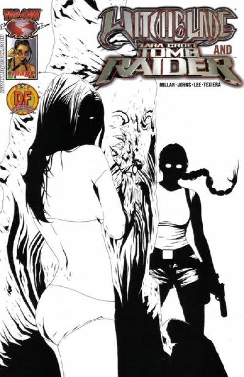 Witchblade and Tomb Raider #1 (2005) variant