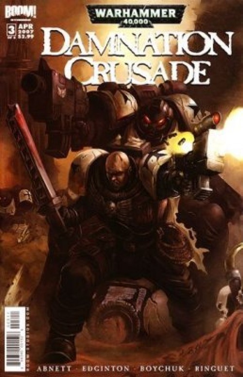 Warhammer 40k Damnation Crusade #3 (2006) cover a