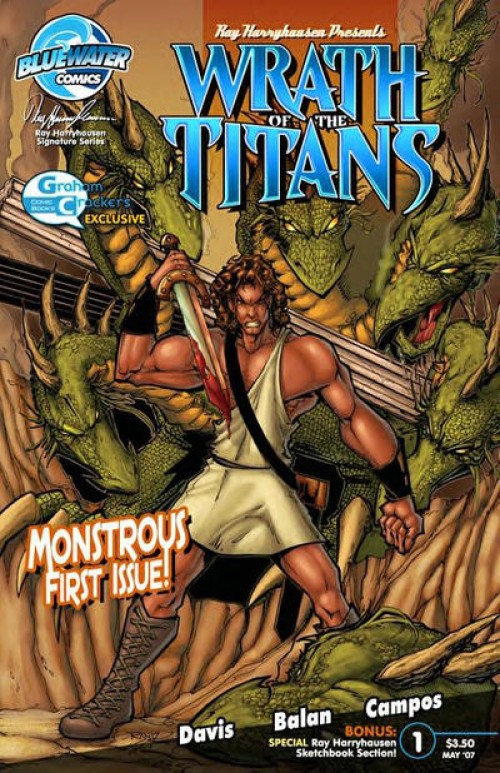 Wrath of the Titans #1 (2007) GCC EXCLUSIVE COVER