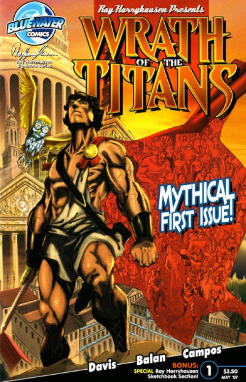 Wrath of the Titans #1 (2007) cover b